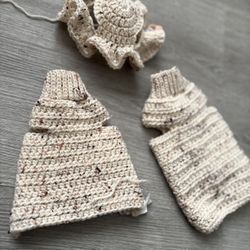 Hand Crochet Dog Clothes 