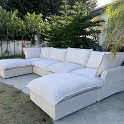 Oversized Modular Sectional Sofa – Like New