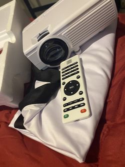 Projector With Sheet Screen 