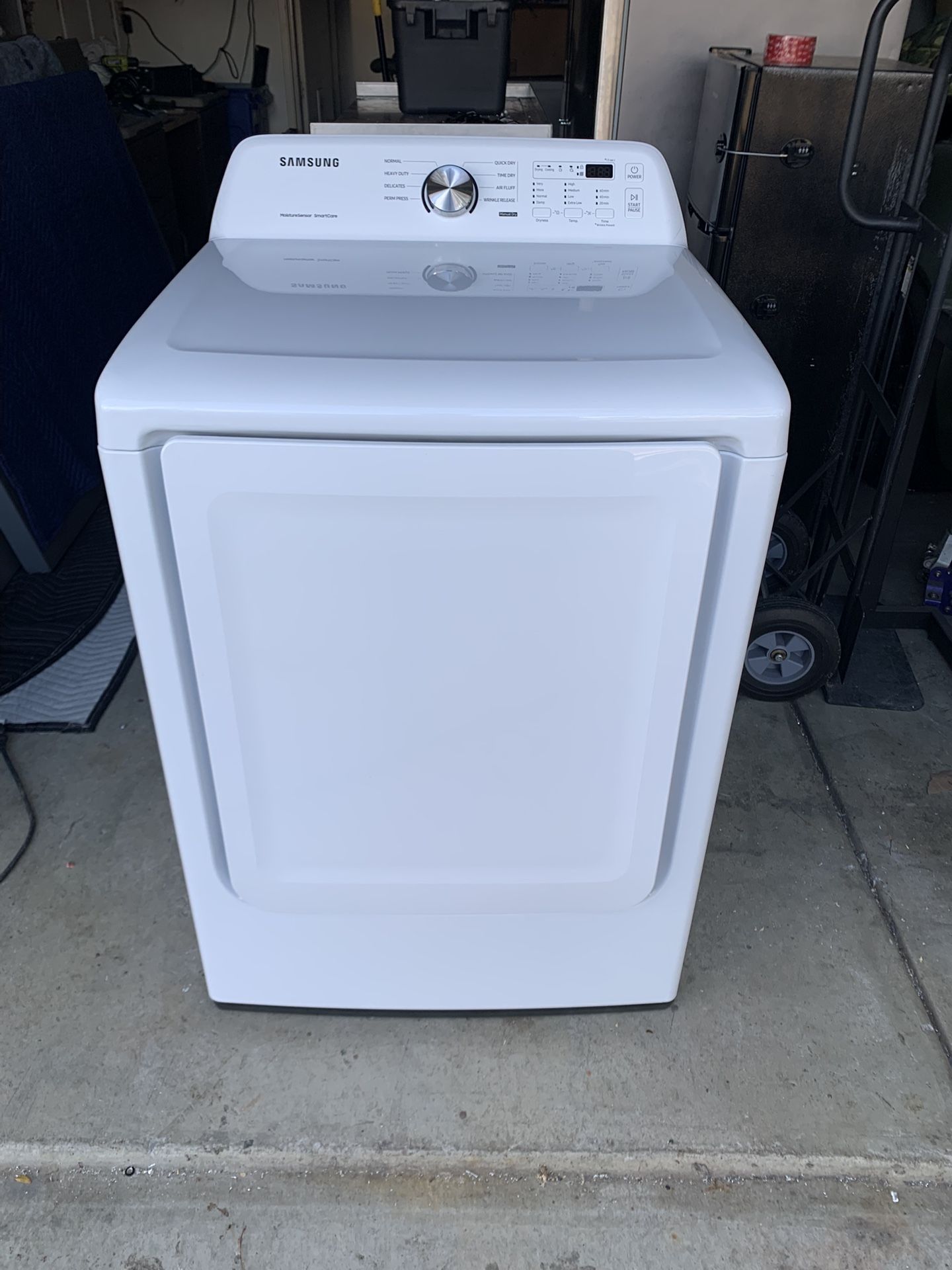 NEW Samsung 7.2-cu ft Vented Electric Dryer ( White ) DVE45T3200W