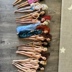 Disney Barbie Princess Dolls