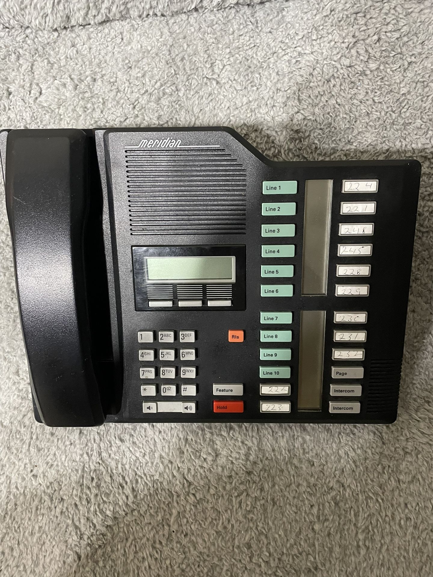 Nortel M7324 Executive Telephone NT8B40