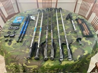 A Grouping Of Hiking/Trekking Poles