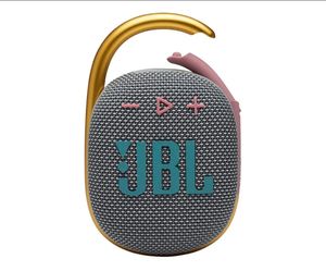JBL Clip 4 - Portable Mini Bluetooth Speaker, big audio and punchy bass, integrated carabiner, IP67 waterproof and dustproof, 10 hours of playtime, sp