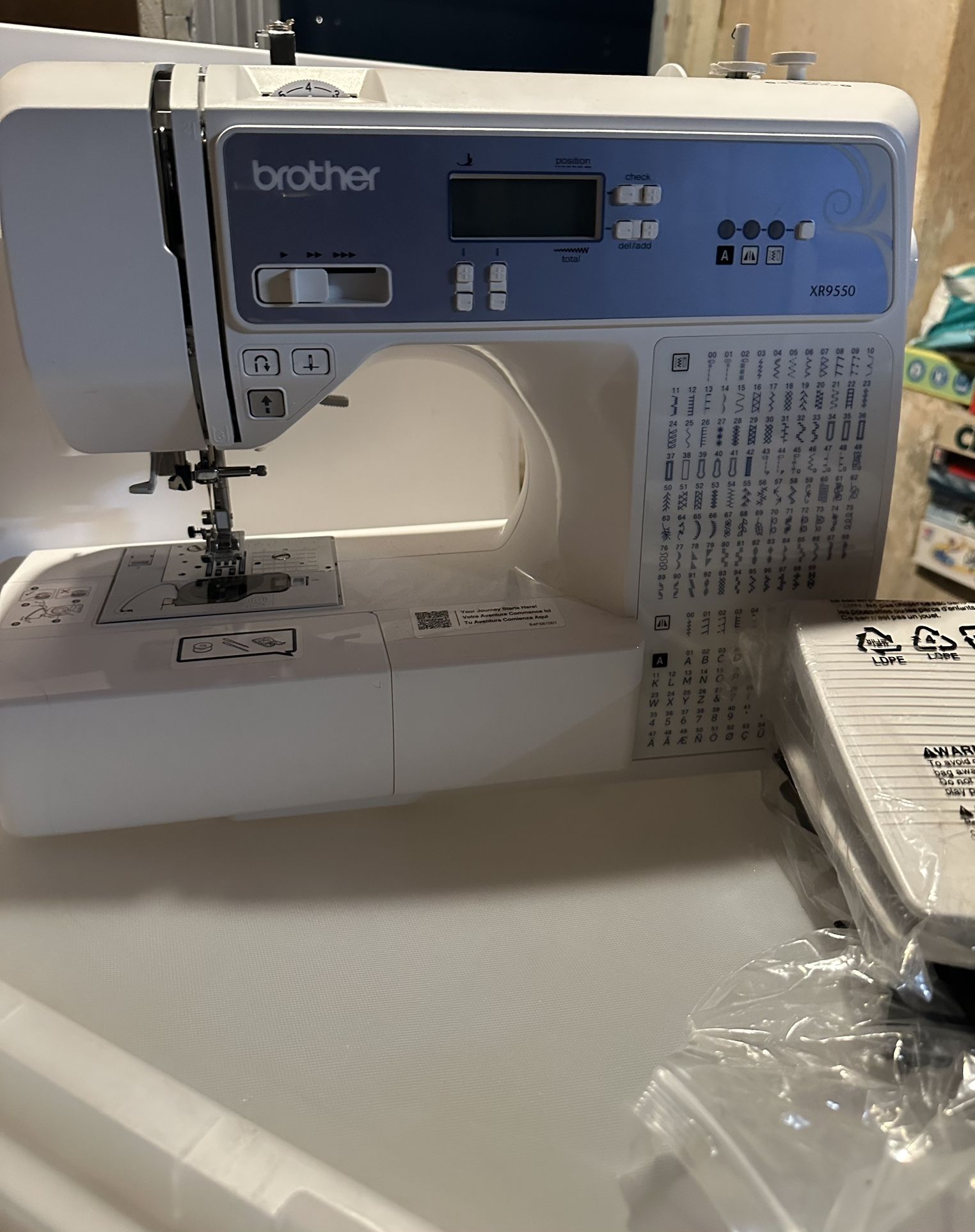 Brother XR9550 Sewing & Embroidery