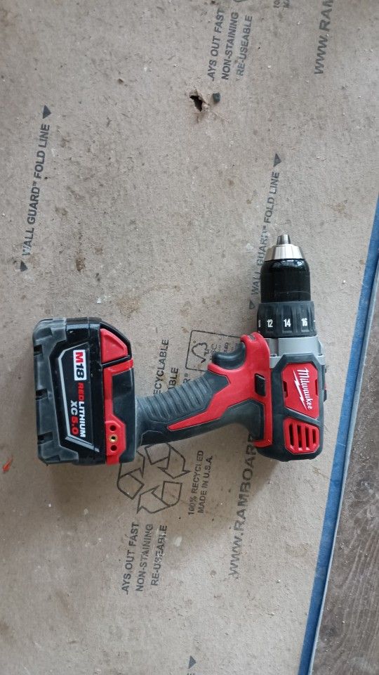 Milwaukee Grinder And  Drill