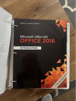 Microsoft Office 365 office 2016 textbook