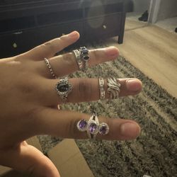 925 Silver Rings