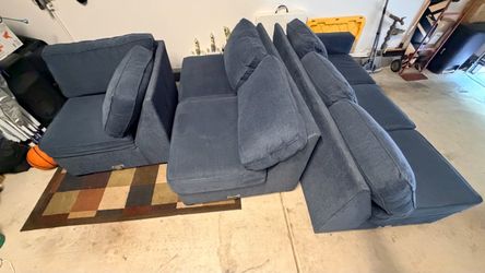 Alder Foam II Sectional Sofa / Couch - $1200 OBO