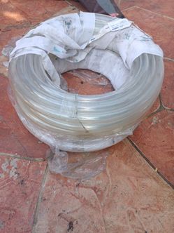 tube technocrystal 35mmx43mm×25m refers to a 25-meter (25m) roll of flexible, transparent PVC "crystal" tubing with a 35mm internal diameter (ID) and