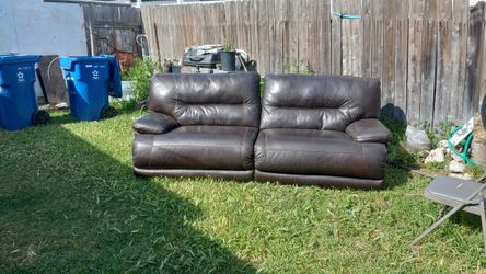 Brown Learher Sofas