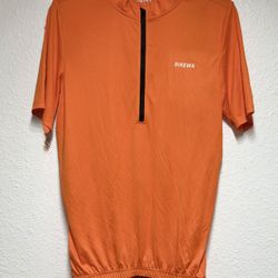 BIKEWA Orange Cycling Jersey 003