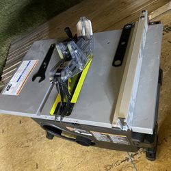 Ryobi 18v Battery Powered Table Saw