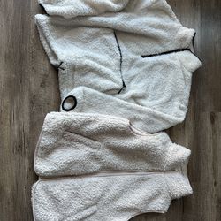 Two  Fussy Vest And Sweater 