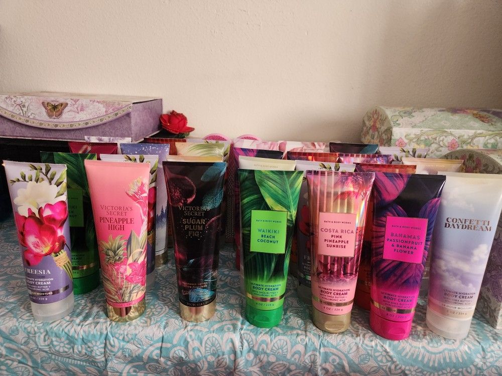 Cremas Victoria Secret Y Bath Body