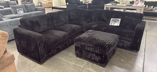 Jumbo corduroy couch new in box