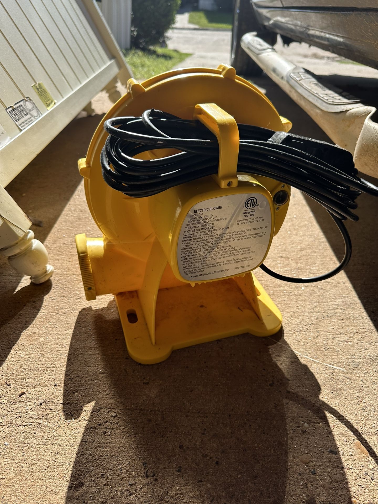 Island Hopper BR-35 5.5 A Bounce House Blower