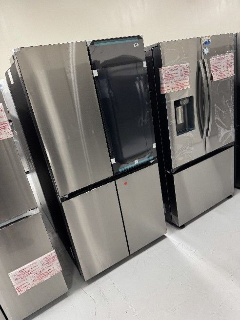 NEW Bespke Stainless 4 Door Glass Fridge ON SALE