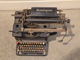 Antique Remington Standard No. 12 Manual Typewriter Vintage Ilion NY USA