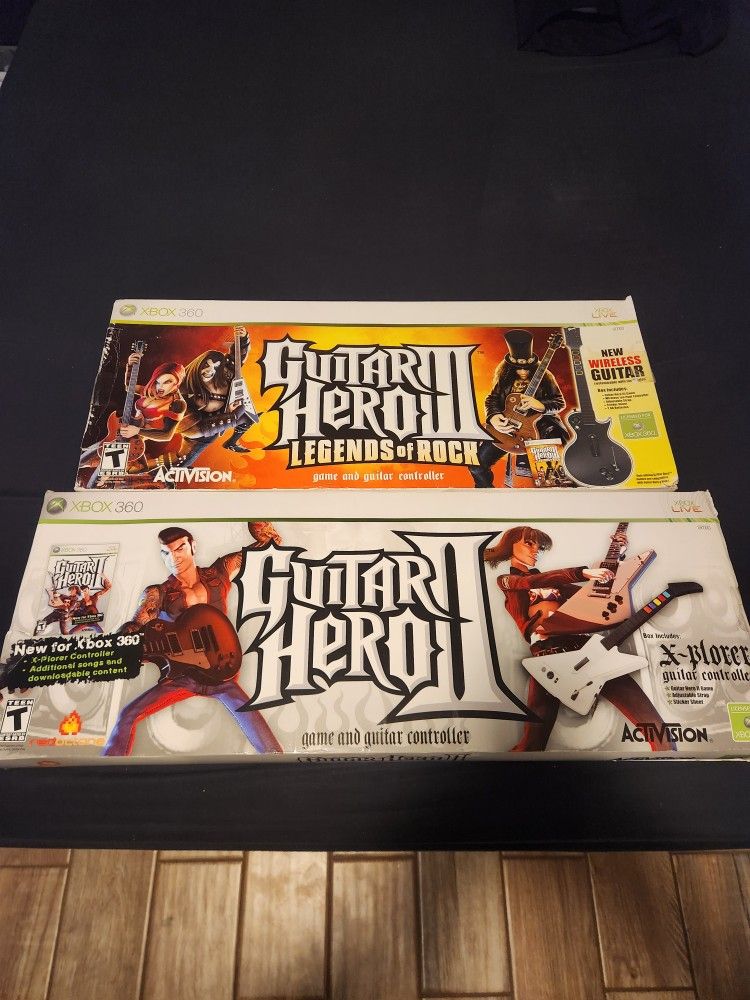 Guitar Hero Controllers Xbox 360