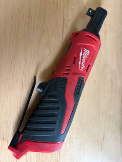 Firm! Milwaukee M12 12 volt cordless 3/8" ratchet Tool Only No Charger No Battery