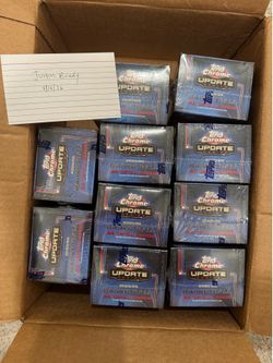 10 NBA Topps Chrome Update Blasters