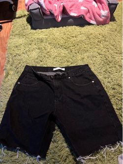 Nokwal Black Jean shorts
