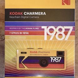 Kodak Charmera Camera Keychain Sealed