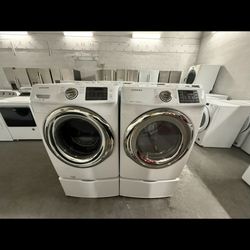 Samsung Gas Washer And Dryer Set ( Lavadora Y Secadora)