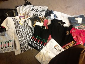 All designer shirts 40 a piece