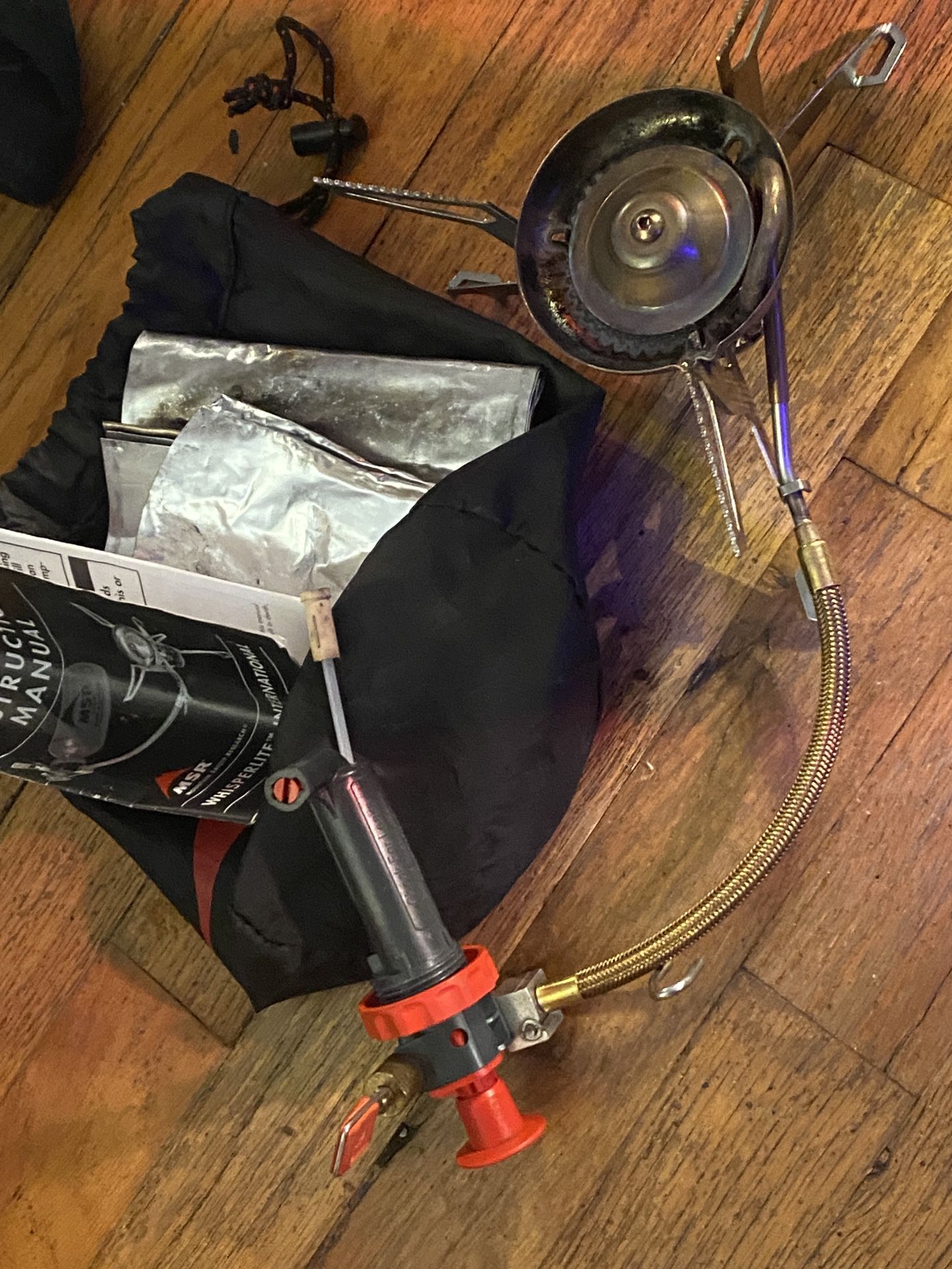 MSR Whisperlite Camp Stove Used Twice 