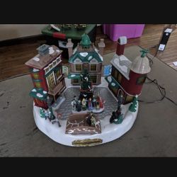 Beautiful Christmas Village With Songs, Movement, Lights.