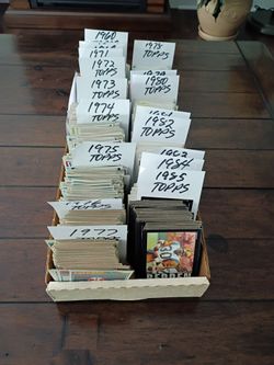 Vintage Topps Football Cards