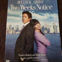 DVD Widescreen Edition Two Weeks Notice