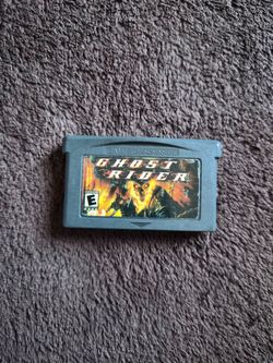 Ghost Rider Game Boy Advance Cartridge