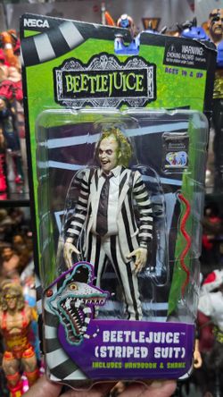 Beetle juice striped suit