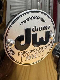 DW 8x14” Snare Collectors Series Black Nickel over Brass