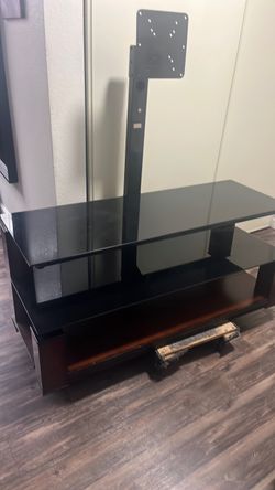 TV Stand with Integrated TV Mount