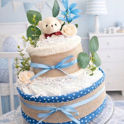 New Baby Boy Diaper Gift 