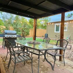 Outdoor Glass Table And Chairs