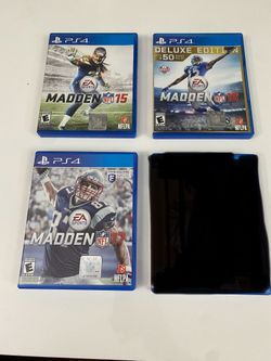 Madden NFL Games Lot for PS4