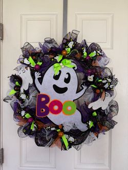 Handmade Halloween Wreath