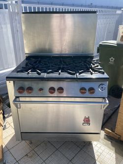 Stove And Oven For Work
