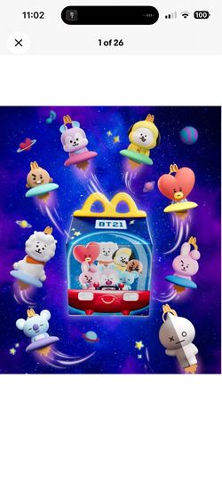 Mcdoanlds bt21 set