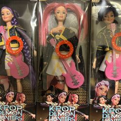 K-pop Demon Hunter Barbie Dolls 