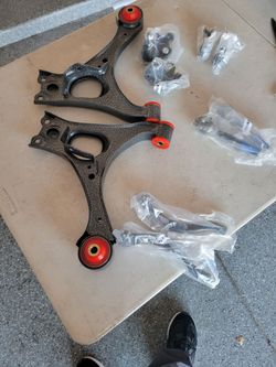 2006----2011 Honda Civic 1.8--- 10 piece powder coated polyurethane front suspension rebuild kit