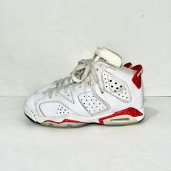 Air Jordan 6 Retro Red Oreo Size 4Y (GS) Preowned Great Condition  