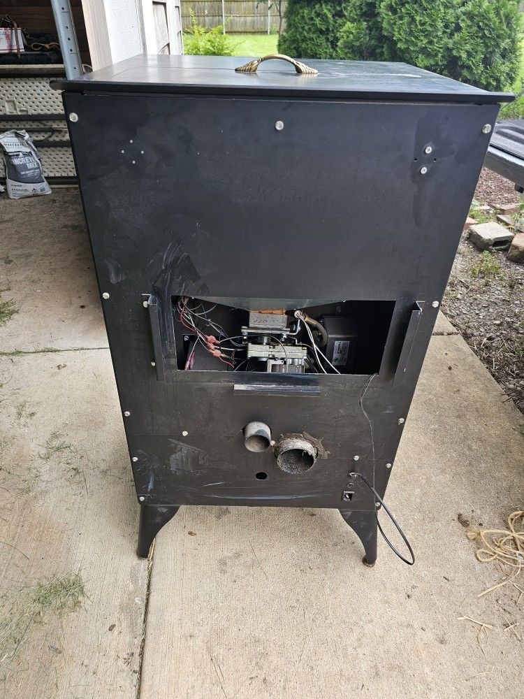 States Stove Company Hot Blast Wood Coal Furnace States Stove