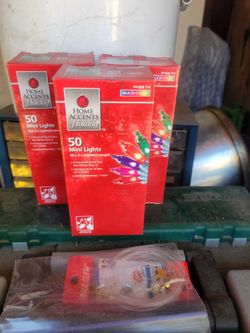New 50 Multi Colored Mini Christmas Lights