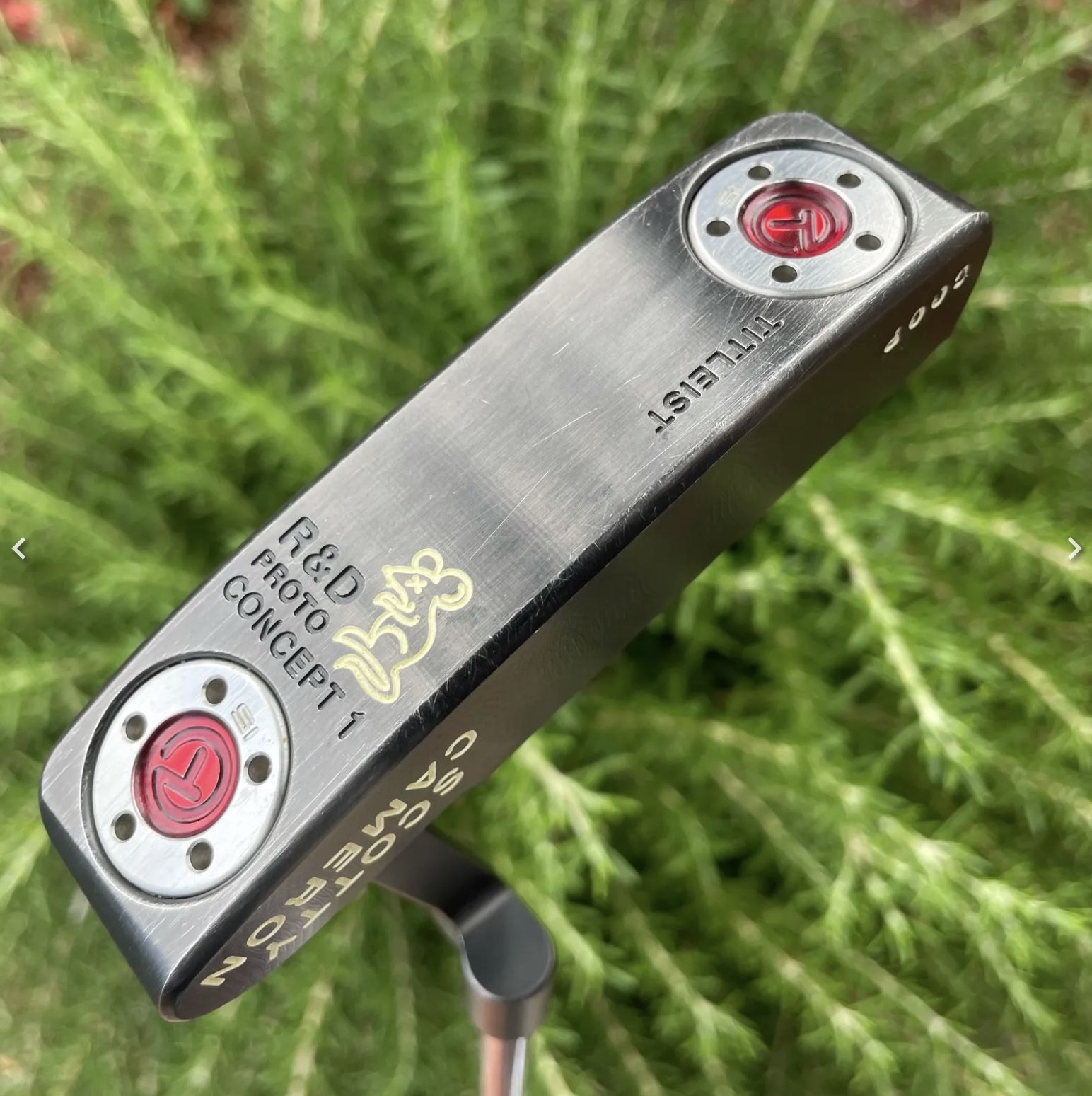 Scotty Cameron Circle T R&D Proto Concept 1 Rat Putter CT 